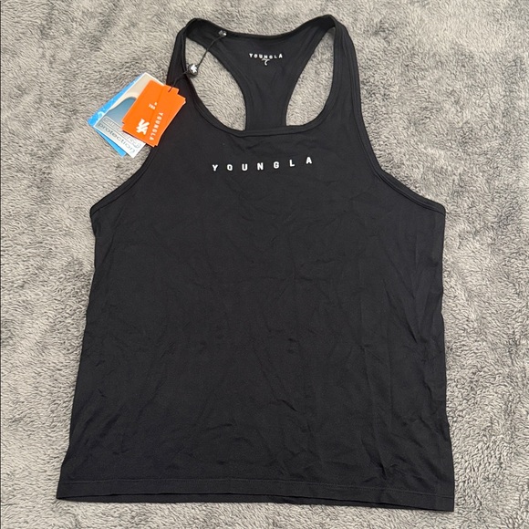 YoungLA Black Tank Top - Picture 1 of 7